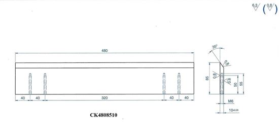 Picture of Vecoplan Knives  (Click for Details)